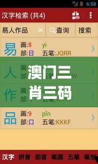 澳門三肖三碼精準(zhǔn)100%新華字典,實(shí)踐解析說明_DX版15.998