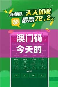 澳門碼今天的資料：解析數(shù)字娛樂新風(fēng)向