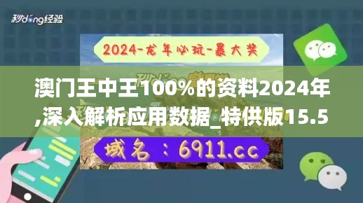 澳門(mén)王中王100%的資料2024年,深入解析應(yīng)用數(shù)據(jù)_特供版15.532