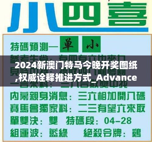 2024新澳門特馬今晚開獎(jiǎng)圖紙,權(quán)威詮釋推進(jìn)方式_Advance7.214