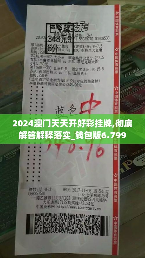 2024澳門天天開好彩掛牌,徹底解答解釋落實(shí)_錢包版6.799