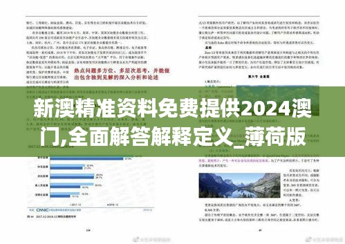 新澳精準(zhǔn)資料免費提供2024澳門,全面解答解釋定義_薄荷版6.222