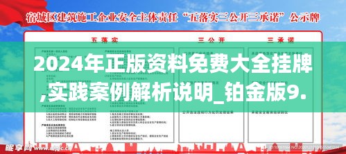 2024年正版資料免費大全掛牌,實踐案例解析說明_鉑金版9.670