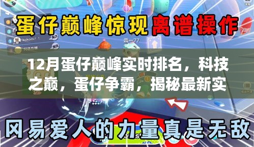 揭秘最新巔峰排名背后的神秘力量，蛋仔爭霸科技之巔的實(shí)時(shí)排名解析