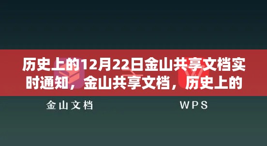 歷史上的12月22日金山共享文檔重塑界限，實(shí)時(shí)通知引領(lǐng)文檔共享新時(shí)代