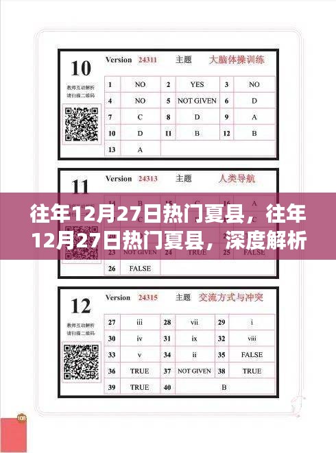 深度解析與全方位體驗(yàn)，夏縣12月27日的熱鬧風(fēng)情