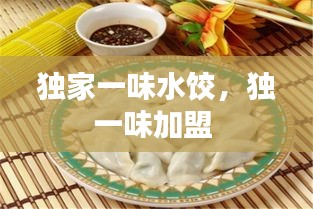 獨(dú)家一味水餃，獨(dú)一味加盟 