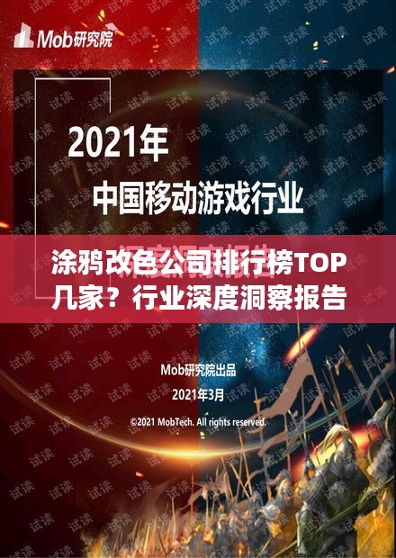 涂鴉改色公司排行榜TOP幾家？行業(yè)深度洞察報告！