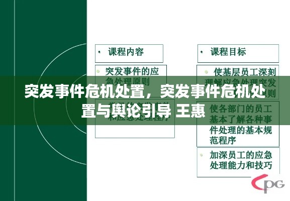 突發(fā)事件危機處置，突發(fā)事件危機處置與輿論引導 王惠 