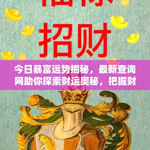 今日暴富運(yùn)勢揭秘，最新查詢網(wǎng)助你探索財(cái)運(yùn)奧秘，把握財(cái)富機(jī)遇之門