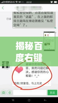 揭秘百度右鍵刪除背后的故事與操作指南，不為人知的秘密全解析！