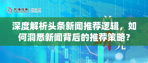 深度解析頭條新聞推薦邏輯，如何洞悉新聞背后的推薦策略？