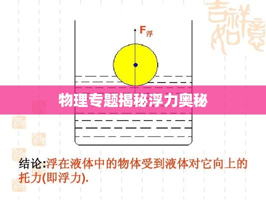 物理專題揭秘浮力奧秘