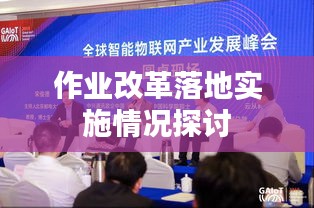 作業(yè)改革落地實施情況探討