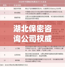 湖北保密咨詢(xún)公司權(quán)威排名榜單揭曉！