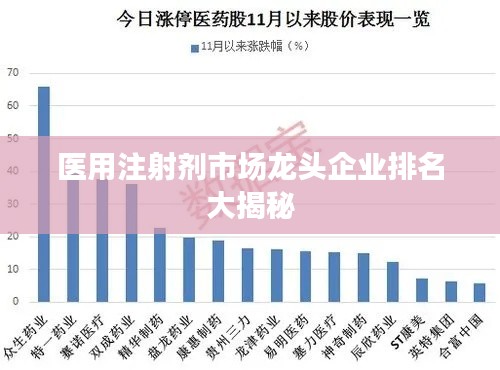 醫(yī)用注射劑市場龍頭企業(yè)排名大揭秘