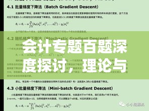 會(huì)計(jì)專題百題深度探討，理論與實(shí)踐應(yīng)用解析