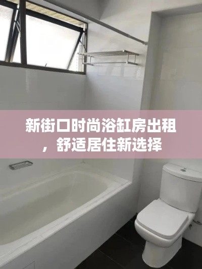 新街口時尚浴缸房出租，舒適居住新選擇