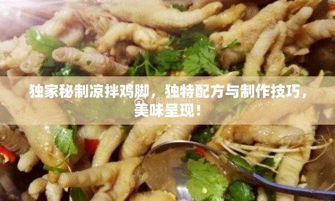 獨(dú)家秘制涼拌雞腳，獨(dú)特配方與制作技巧，美味呈現(xiàn)！